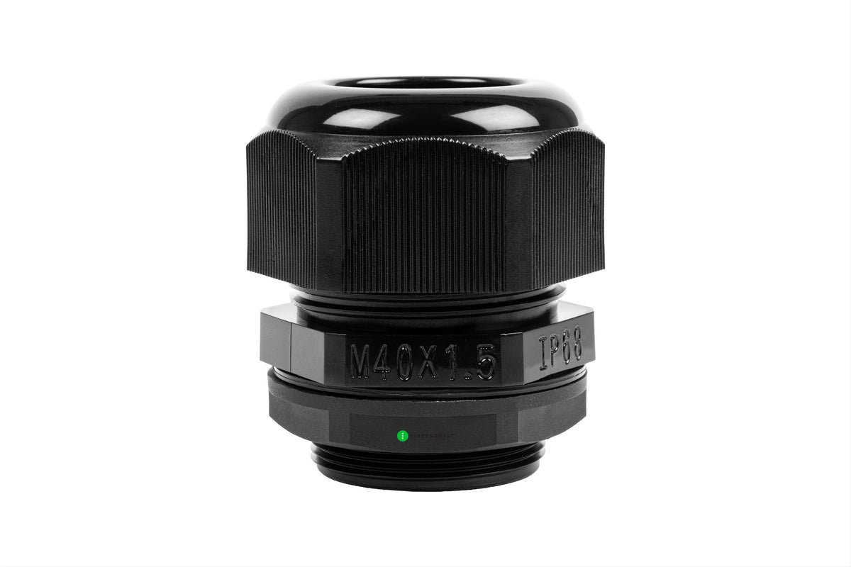 Läpivienti M40 22-32mm Musta