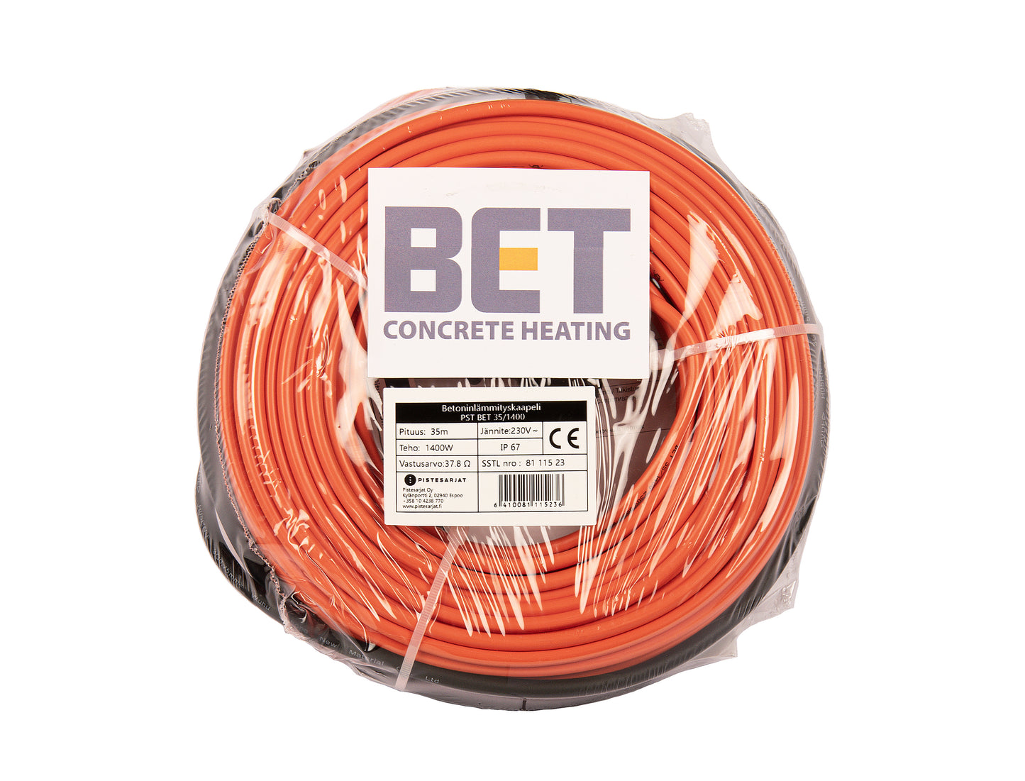 Betoninlämmityskaapelit 3,3 - 85 m 130 - 3200 W Kuva - 5