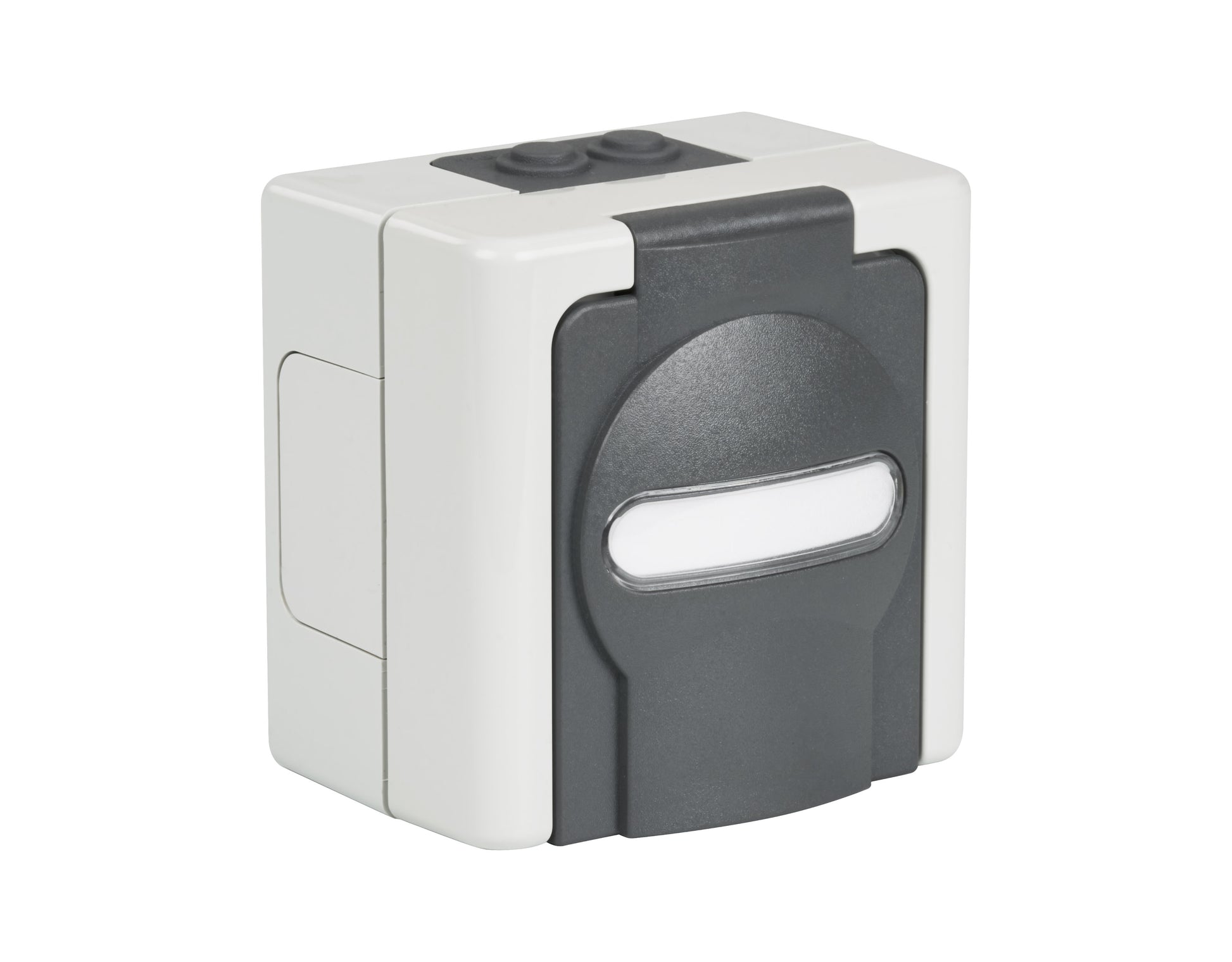 Pintarasia IP44, 2xCat6a Keystone IP44 Distribution box plastic Kuva - 1