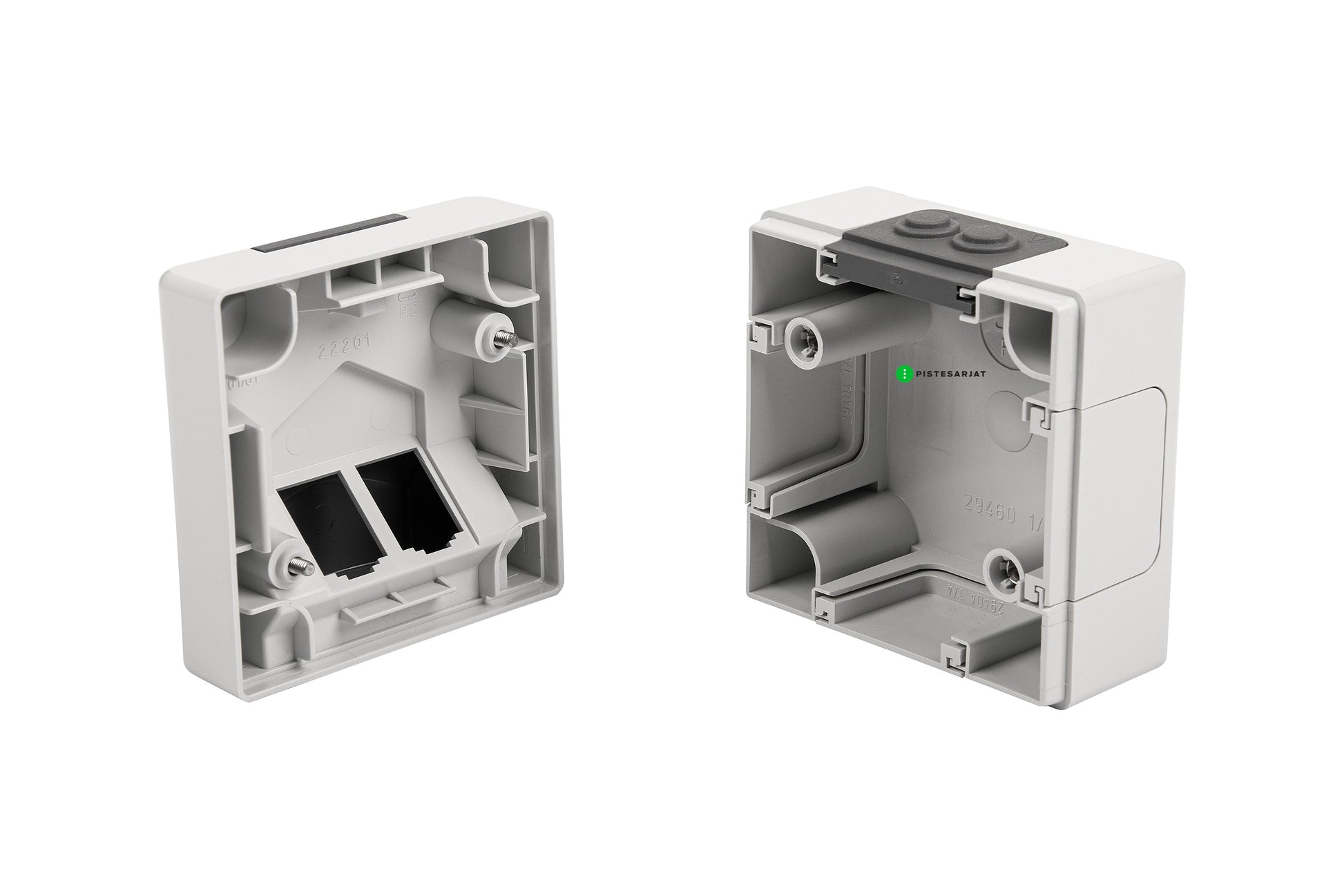 Pintarasia IP44, 2xCat6a Keystone IP44 Distribution box plastic Kuva - 7