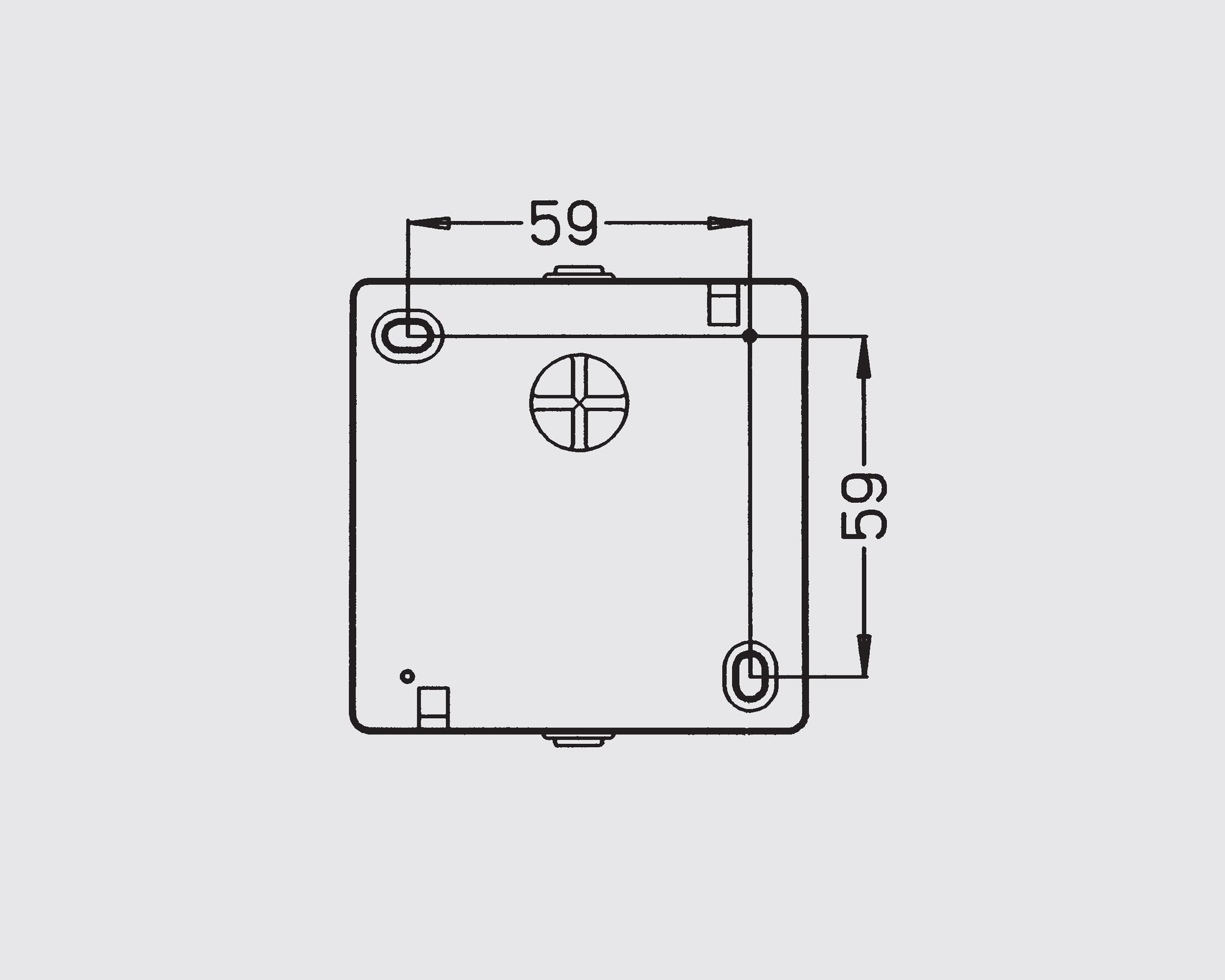 Pintarasia IP44, 2xCat6a Keystone IP44 Distribution box plastic Kuva - 6