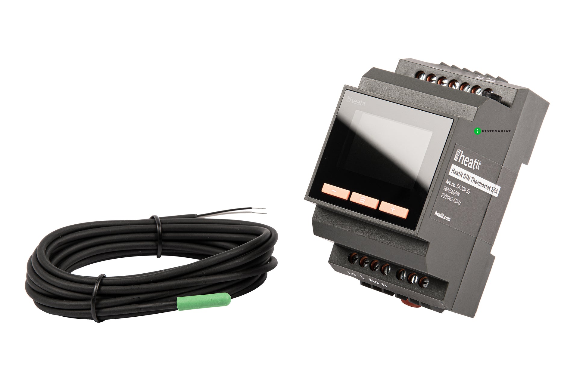 Yhdistelmätermostaatti Heatit DIN multifunction 16A Kuva - 1