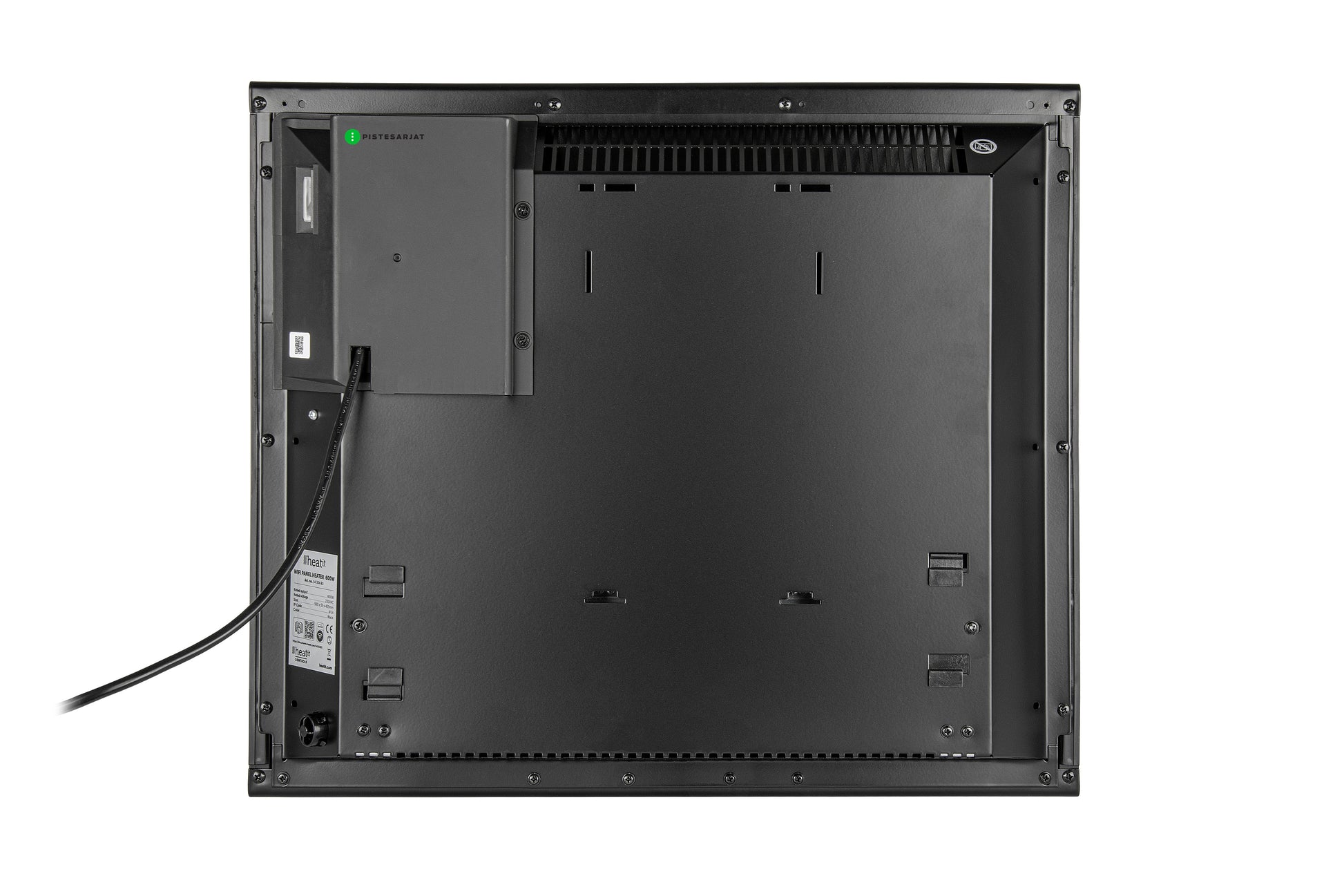 Heatit Panel WiFi Tasolämmitin Musta 400-1200W Kuva - 1