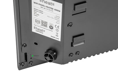 Heatit Panel WiFi Tasolämmitin Musta 400-1500W Kuva - 6