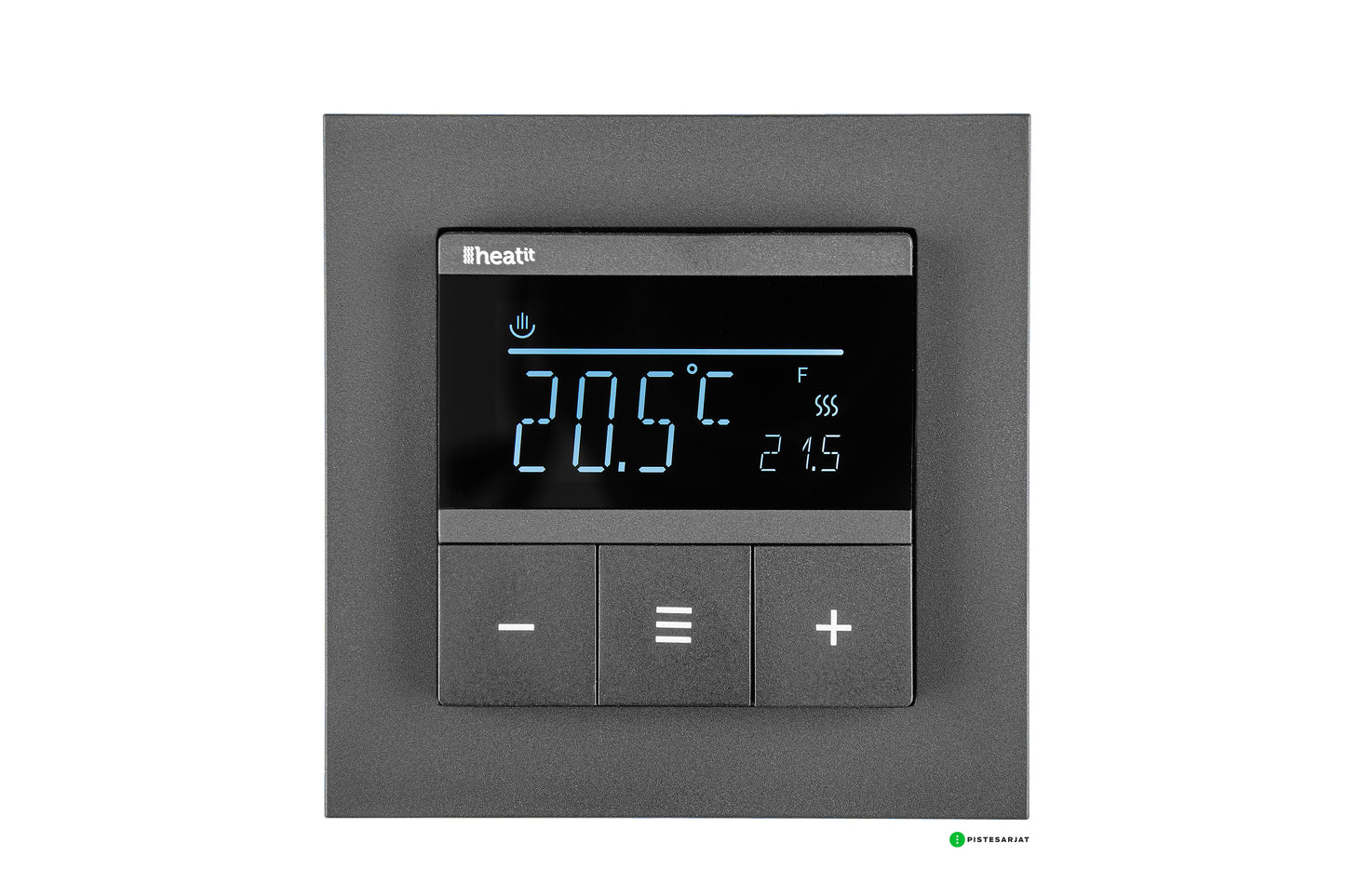 Yhdistelmätermostaatti Heatit Pro valkoinen / musta Kuva - 5