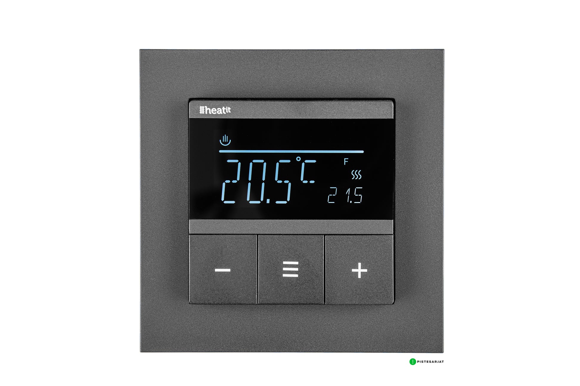 Yhdistelmätermostaatti Heatit Pro valkoinen / musta Kuva - 5