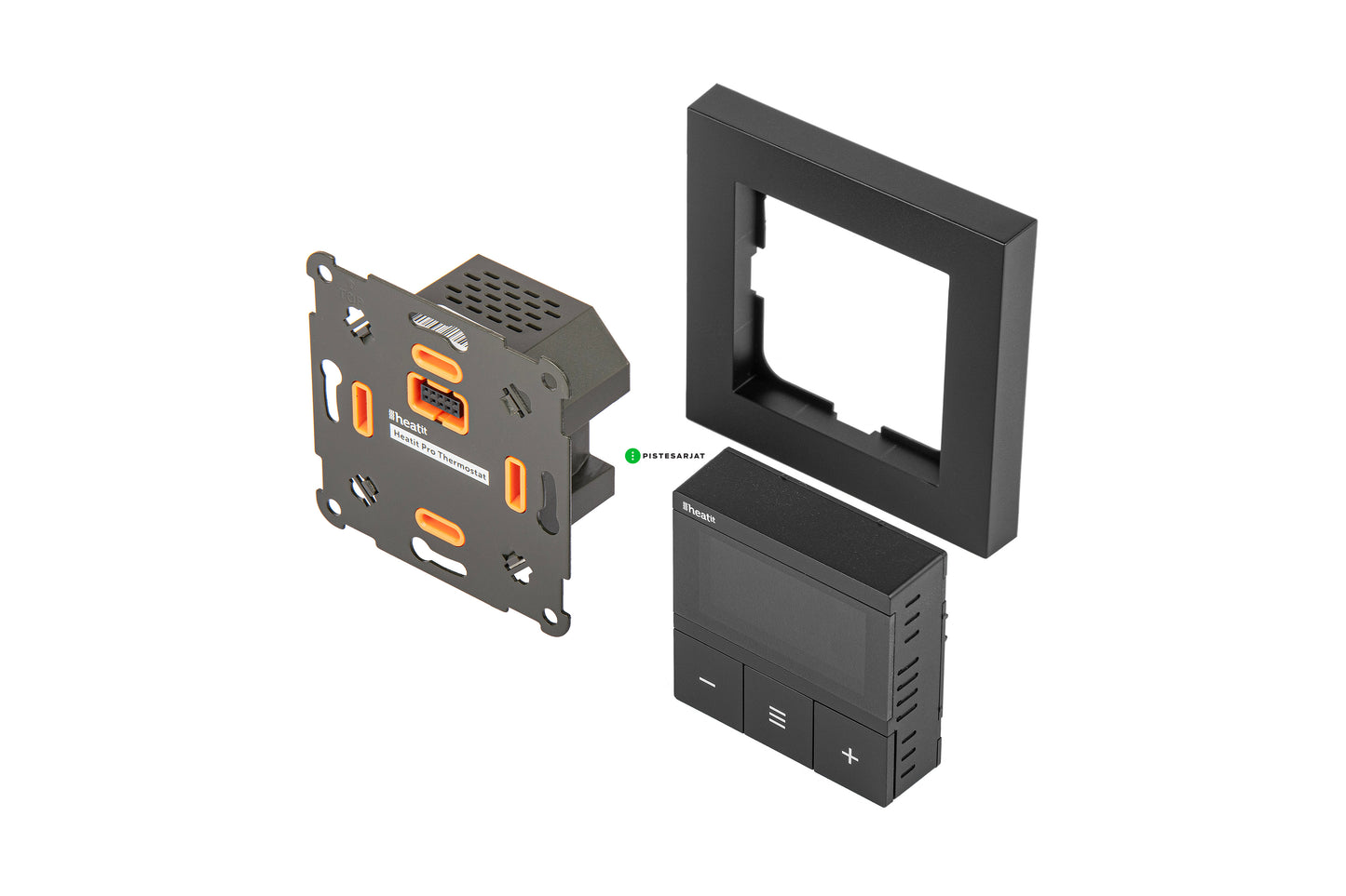 Yhdistelmätermostaatti Heatit Pro valkoinen / musta Kuva - 8