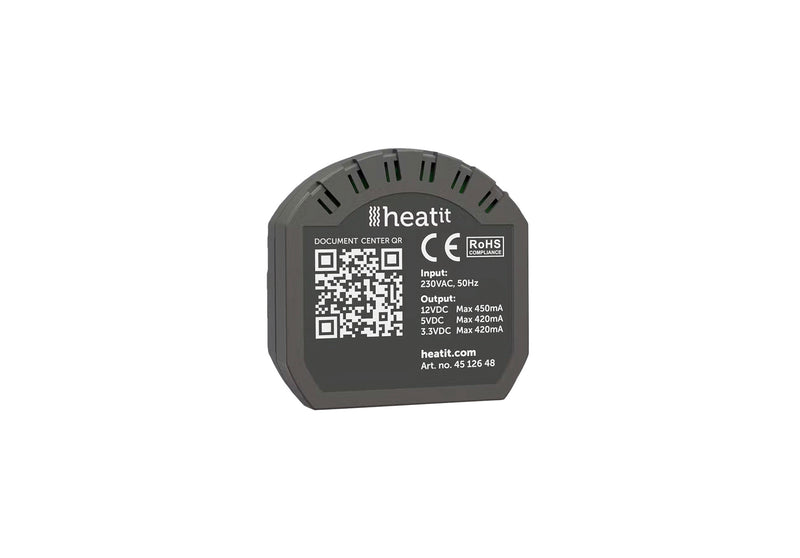 Muuntaja Heatit muuntaja 230VAC -> 12VDC - 5VDC - 3.3VDC
