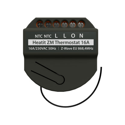 Termostaatti inwall Z-Wave Heatit ZM Thermostat 16A Kuva - 3