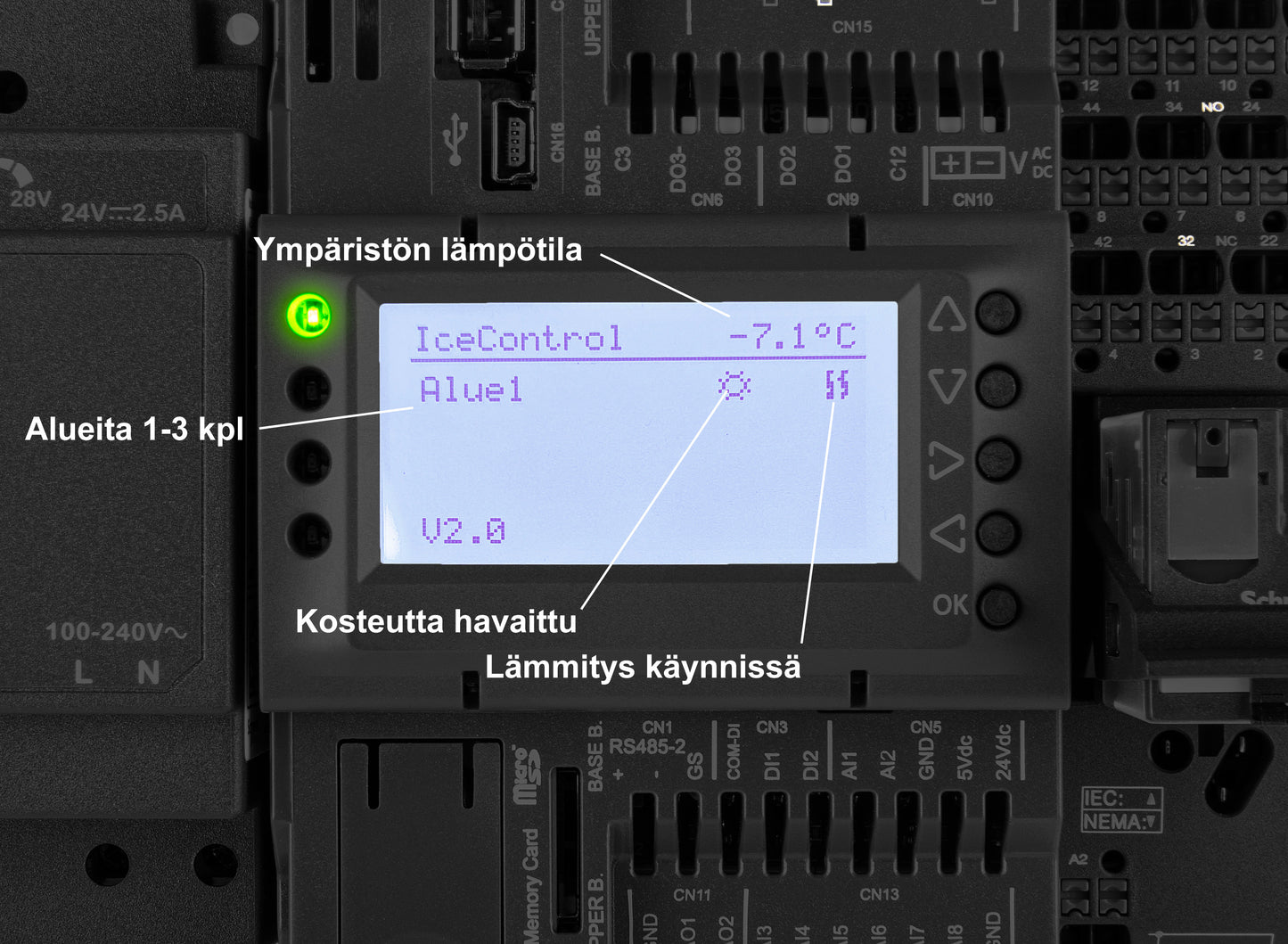 IceControl sulanapidon logiikkajärjestelmä Kuva - 6
