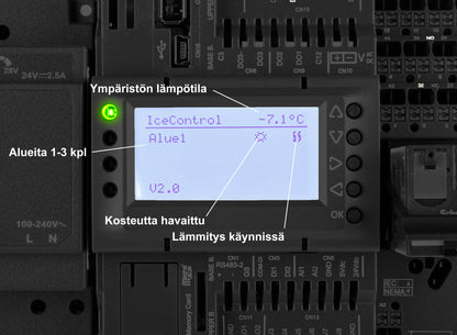 IceControl sulanapidon logiikkajärjestelmä Kuva - 6