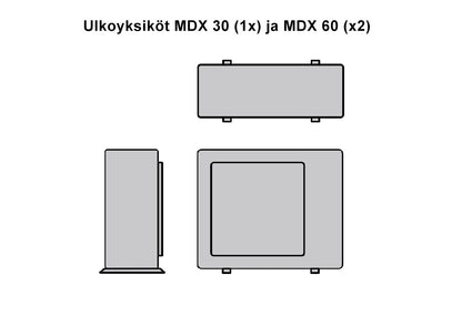 Ilmalämpöpumput Mistral MDX 27-54kW  Kuva - 2