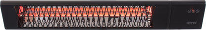Infralämmitin Sunred Dark Smart Triangle Wall Black 2500w IP55 Kuva - 1