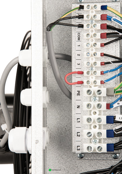 Puhallinlämmittimet TANNER MDE 6-51kW sähköinen Kuva - 11