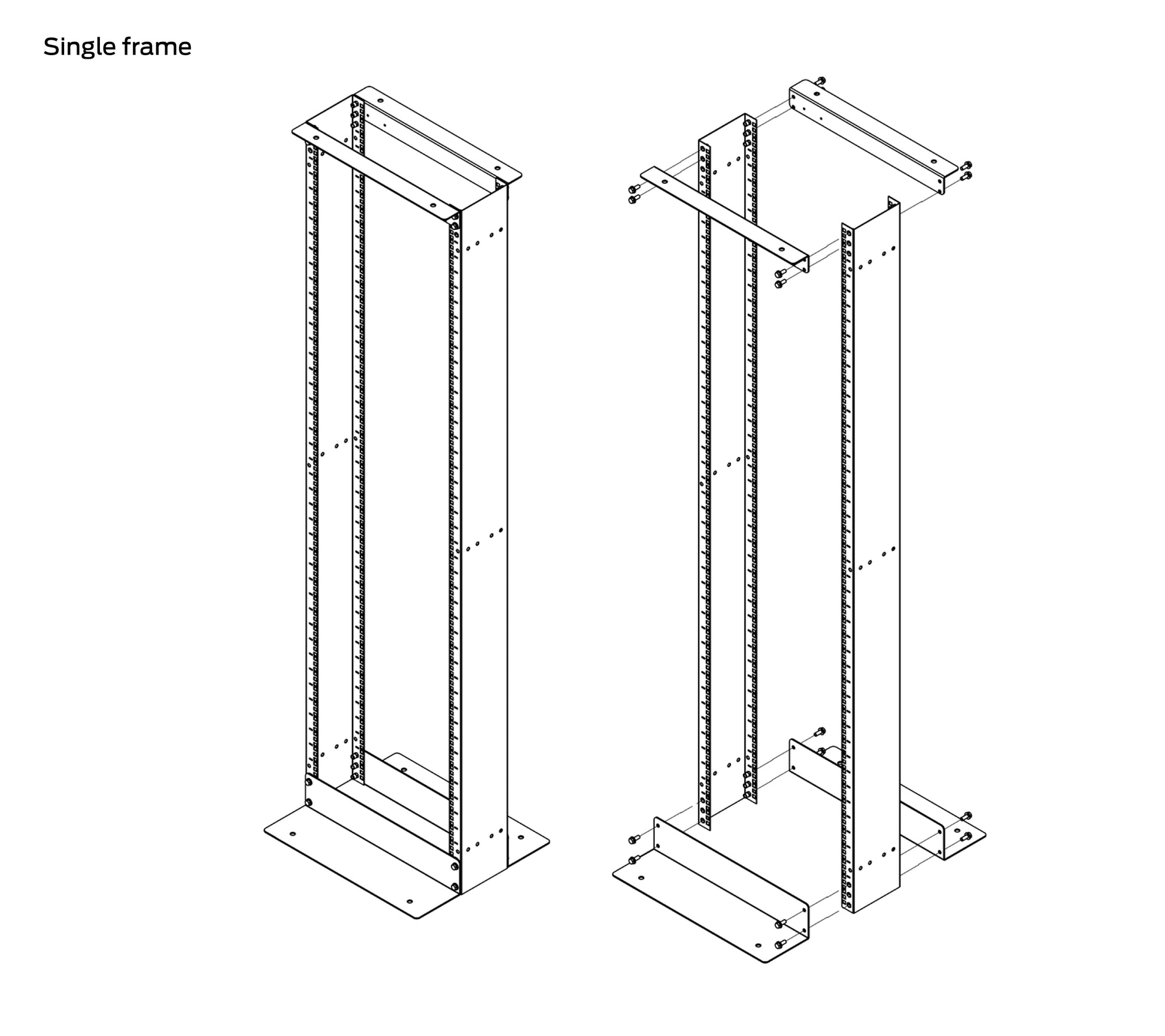 PST RACK Avokaapit 36-48U Kuva - 6