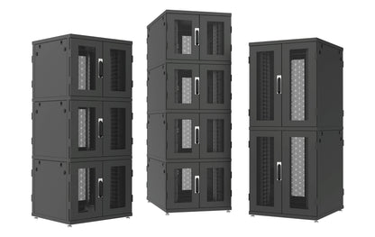 PST RACK Osastokaapit 2-4 osainen 42-52U
