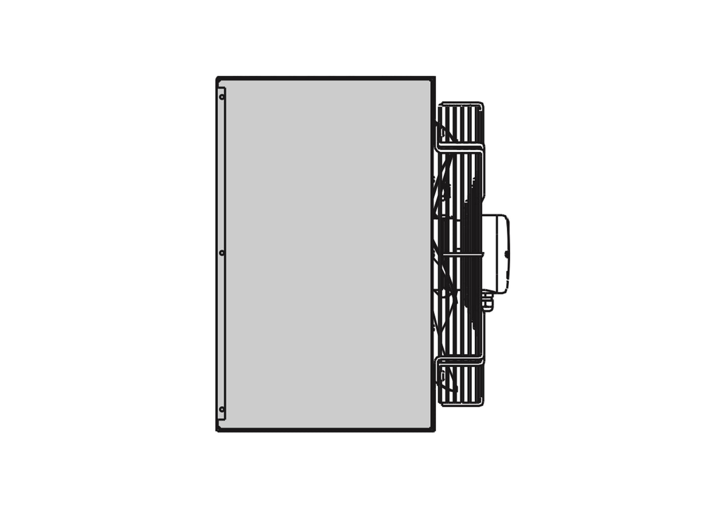 Puhallinlämmittimet TANNER MDE 6-51kW sähköinen Kuva - 2