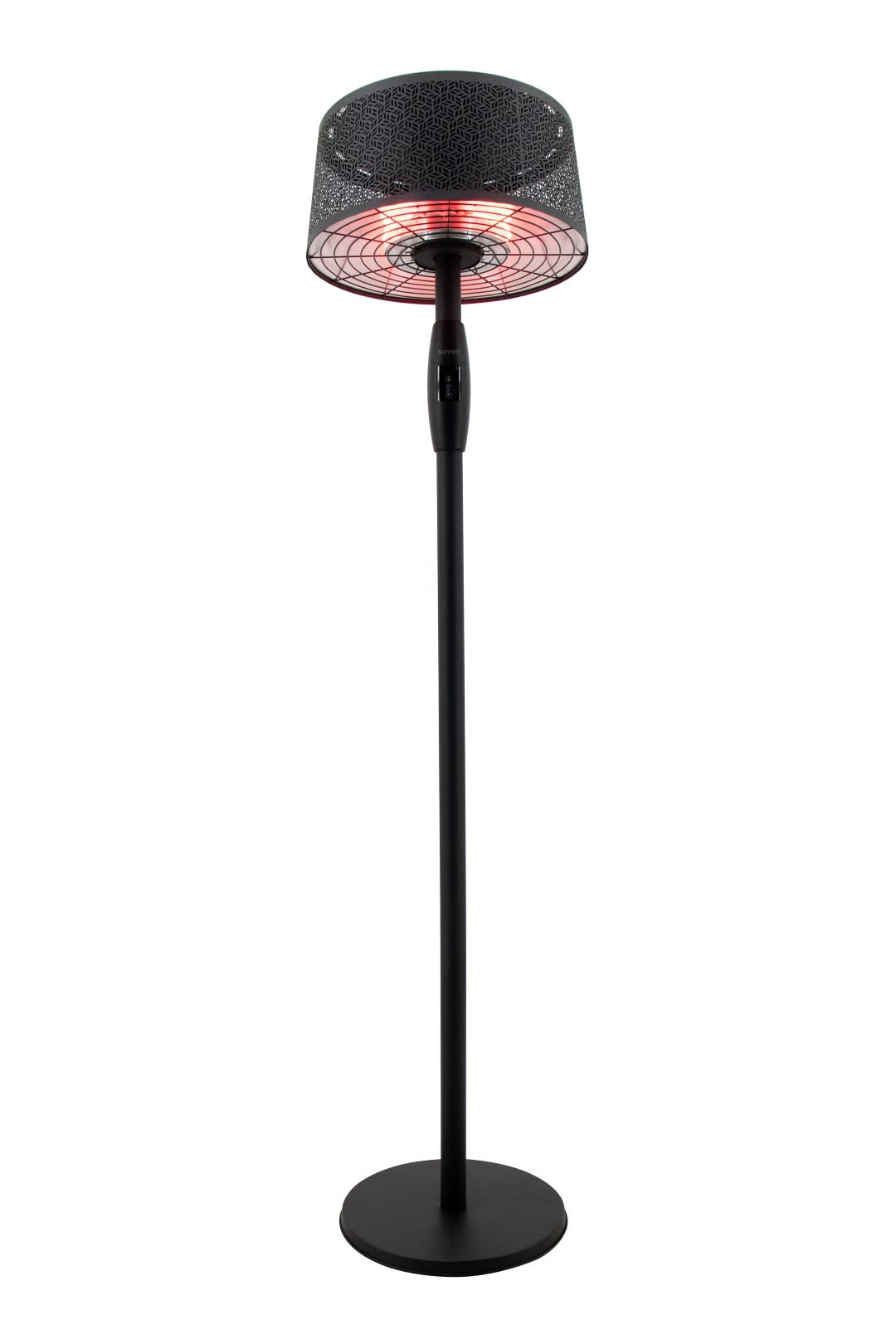 Infralämmitin Sunred Ultra Smart Moderna Artix Standing Black 2000w IP44