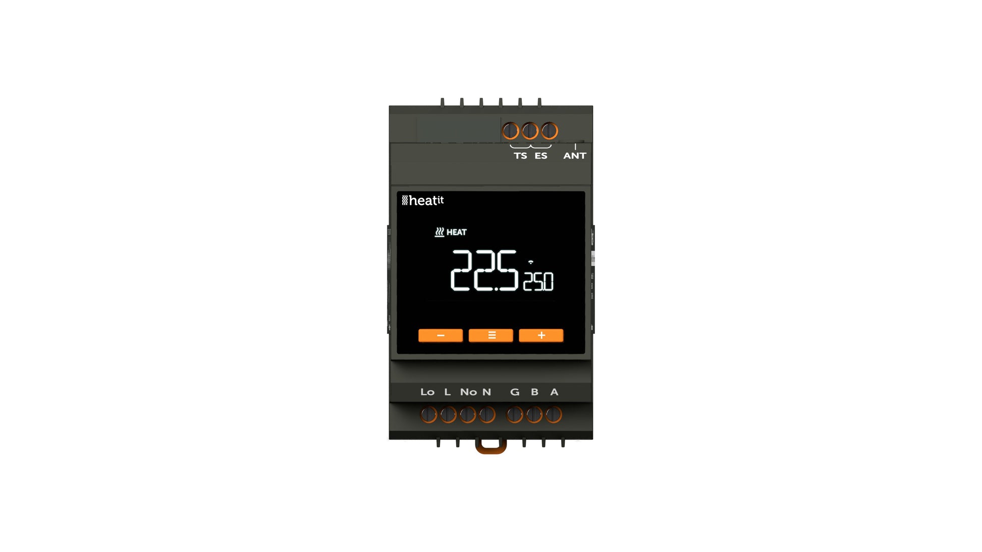 Yhdistelmätermostaatti Z-Wave Heatit DIN Smart 16A Modbus Kuva - 1