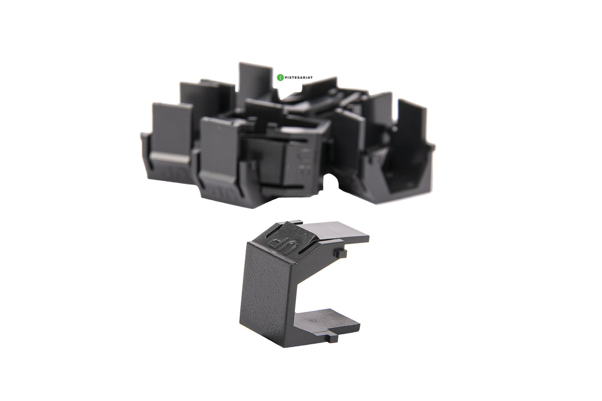 Tulppa KS-paneelit 10 kpl/pss Blank cover KS 418011/black