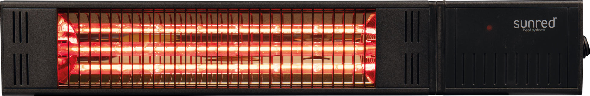 Infralämmitin Sunred Ultra Fortuna Wall Black 1500w IP55 Kuva - 2