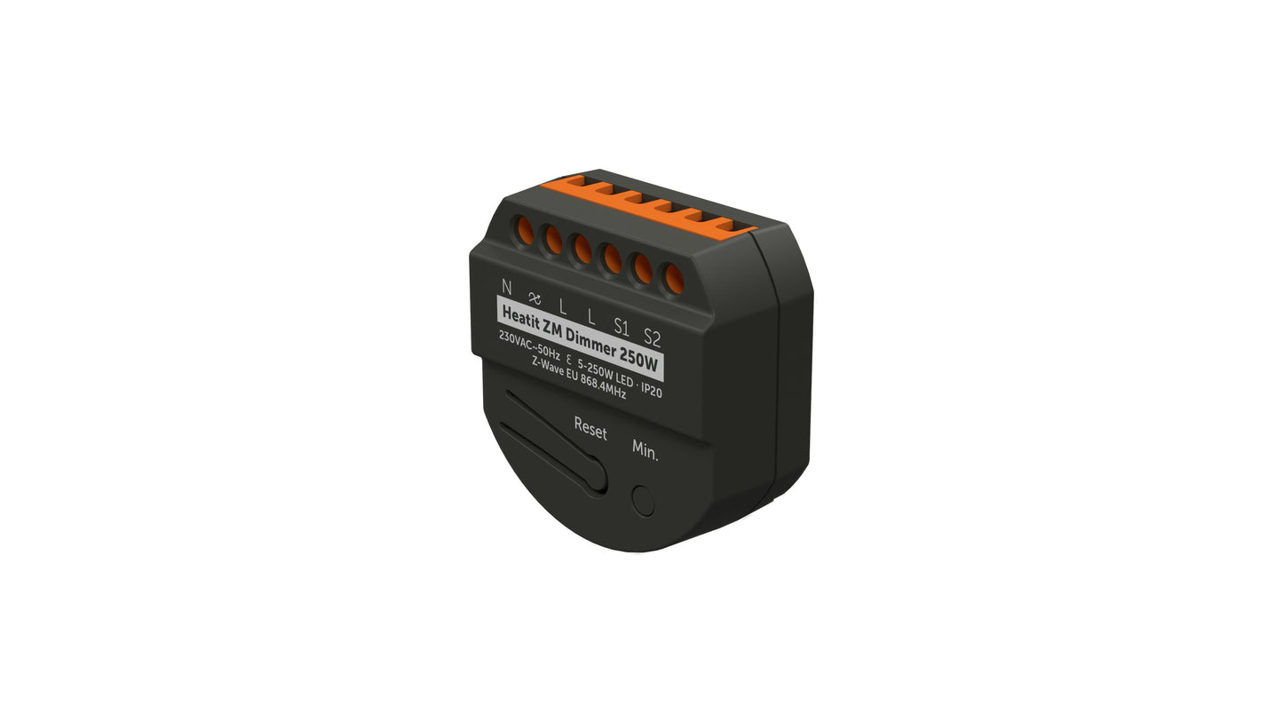 Himmennin inwall Z-Wave Heatit ZM Dimmer 250W Kuva - 1