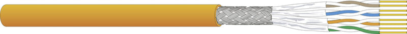 Tietoverkkokaapeli-Cat7 CU7080 500m Dca Cat.7 S/FTP FRNC/LS0H 4Px0,57 Dca