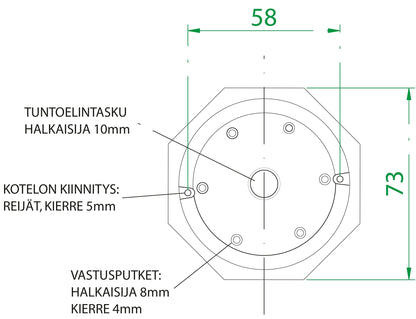 Vastussauva AISI825 Kuva - 5