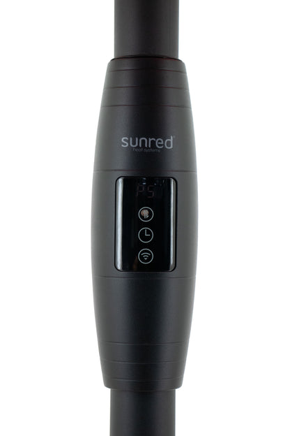 Infralämmitin Sunred Ultra Smart Moderna Artix Standing Black 2000w IP44 Kuva - 3