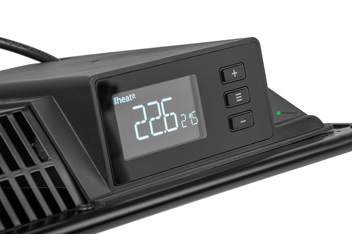 Heatit Panel WiFi Tasolämmitin Musta 400-1500W Kuva - 4