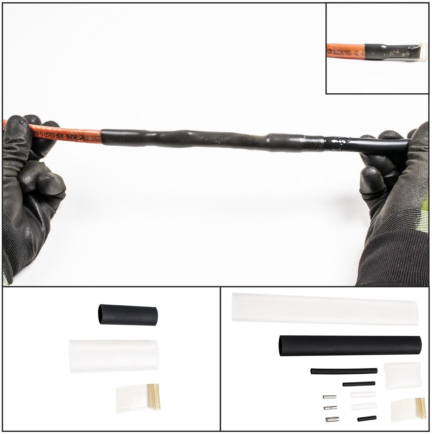 Liitospakkaus + loppupääte Liitospakkaus Teflon (lämmönkestävä) Kuva - 1