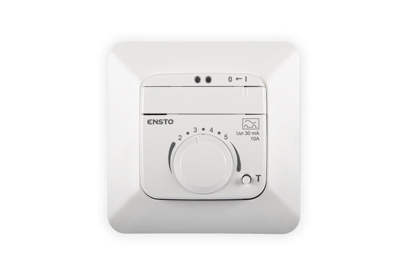 Vikavirta lattiatermostaatti ECO10BTW-J 10A IP31 U VVS Kuva - 1