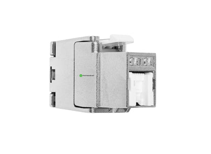 Liitin-Cat6a RJ45 STP shortbody Keystone Cat.6a työkaluton Keystone liitin