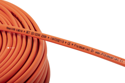 Betoninlämmityskaapelit 3,3 - 85 m 130 - 3200 W Kuva - 8