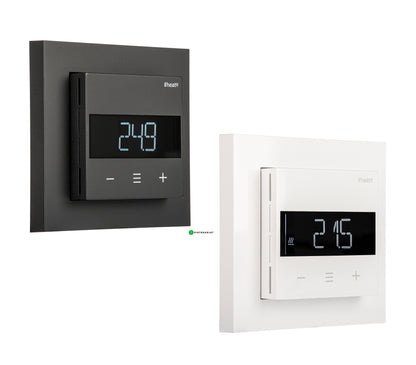Älytermostaatti Heatit WiFi6 BLE 16A valkoinen / musta