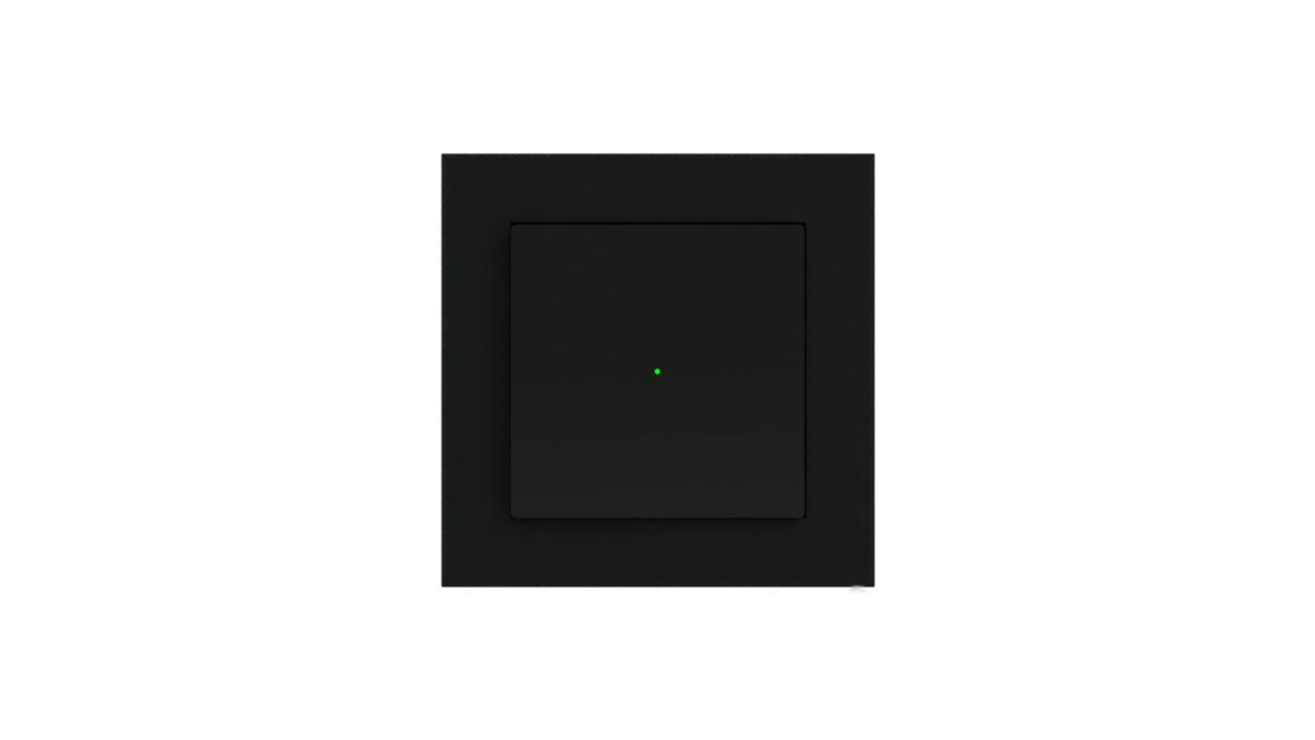 Painokytkin Z-Wave Heatit Z-Push Wall black Kuva - 3
