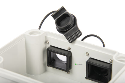 Pintarasia IP67, 2xCat6a Keystone IP67 Distribution box plastic Kuva - 3