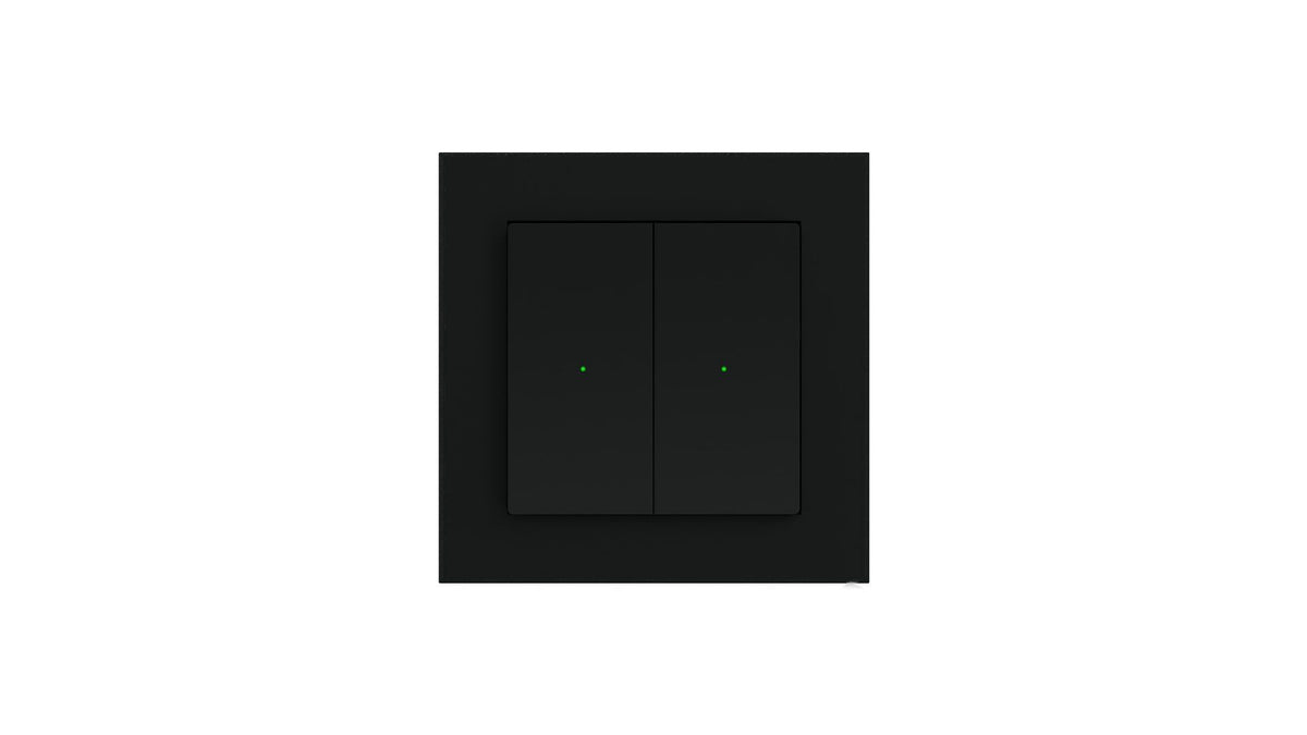 Painokytkin Z-Wave Heatit Z-Push Wall black Kuva - 2