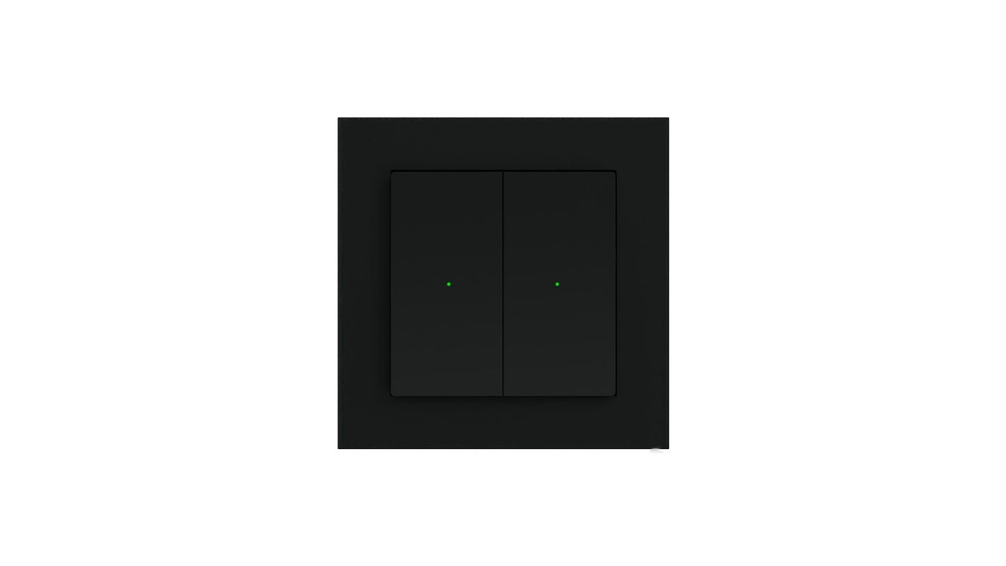 Painokytkin Z-Wave Heatit Z-Push Wall black Kuva - 2
