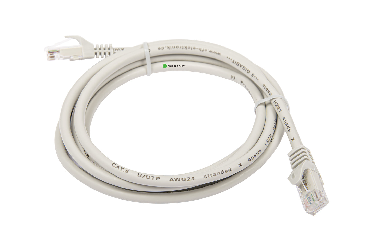 Kytkentäkaapeli Cat.6 Harmaa (UTP) EFB