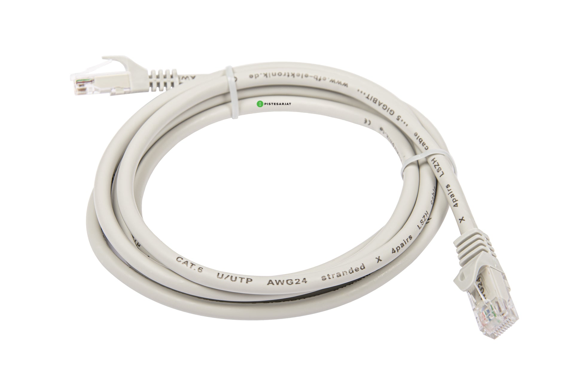 Kytkentäkaapeli Cat.6 Harmaa (UTP) EFB