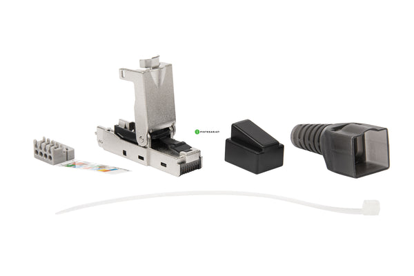 Liitin-Cat6 RJ45, urosliitin Cat.6 RJ45 field plug työkaluton Kuva - 1