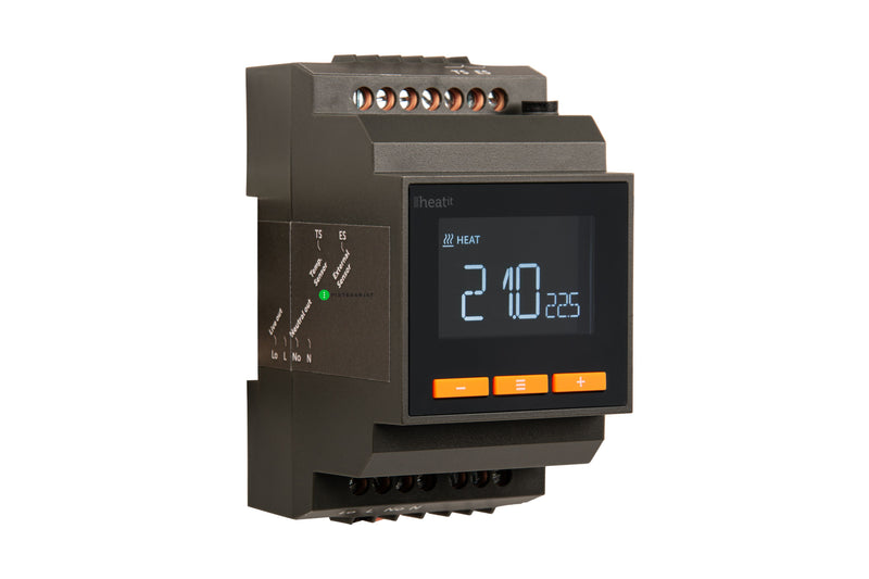 Yhdistelmätermostaatti Heatit DIN multifunction 16A