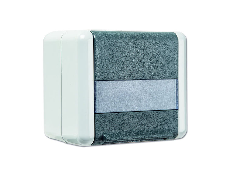 Pintarasia IP44, 2xRJ45 EiLiit. IP44 AP Outlet Keystoneclip