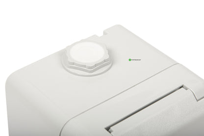 Pintarasia IP44, lukolla, EI liit. IP44 Wall Outlet Keystone 417503 Kuva - 2