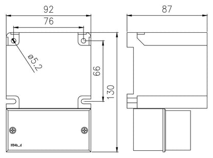 Muuntaja 24V LF 84 B / 150VA 230V Kuva - 4