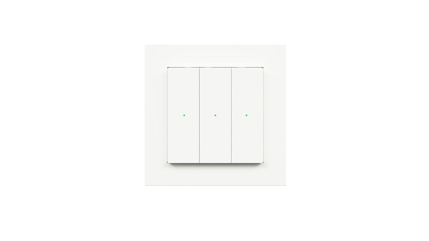Painokytkin Z-Wave Heatit Z-Push Wall white Kuva - 1