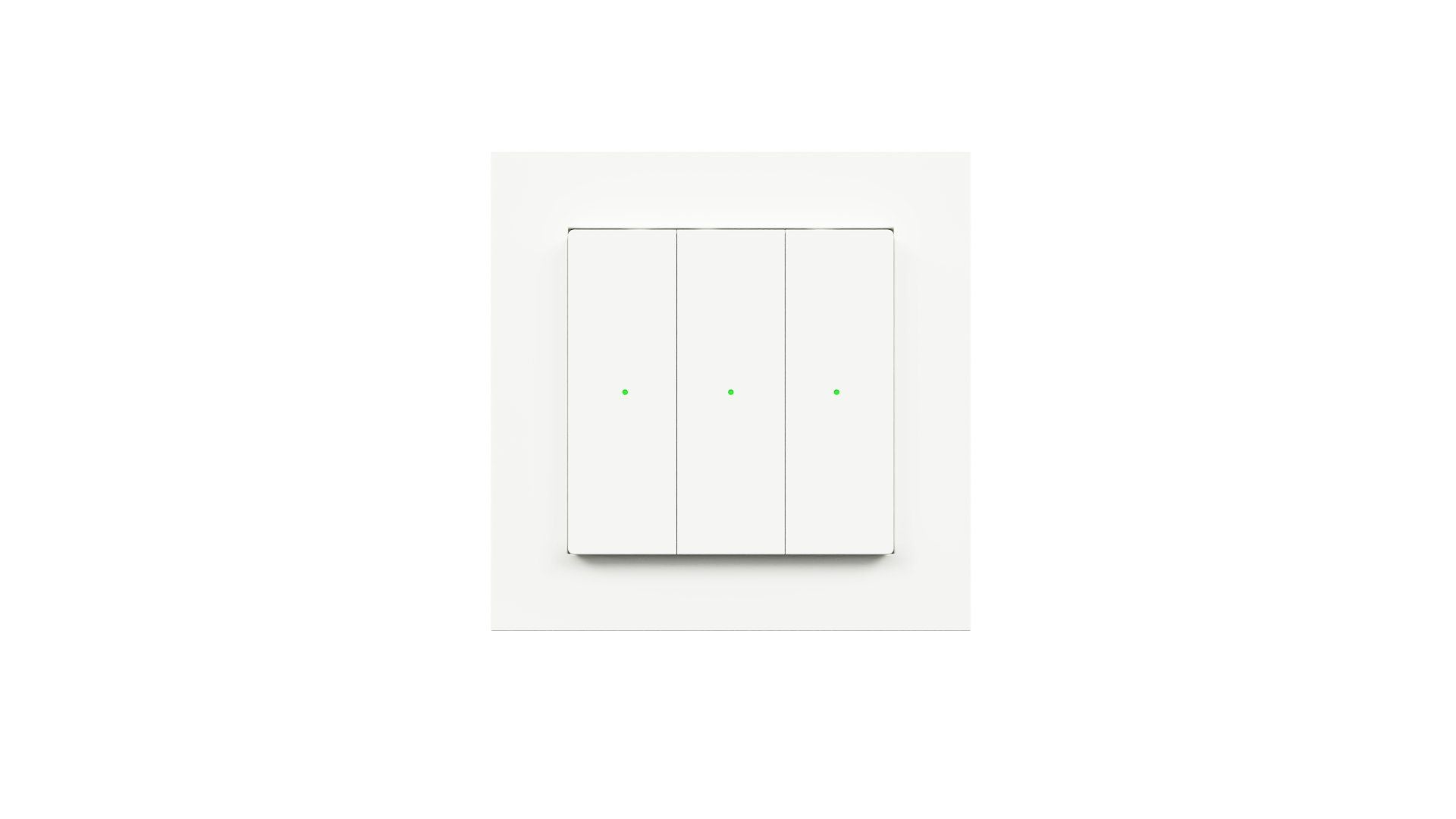 Painokytkin Z-Wave Heatit Z-Push Wall white Kuva - 1