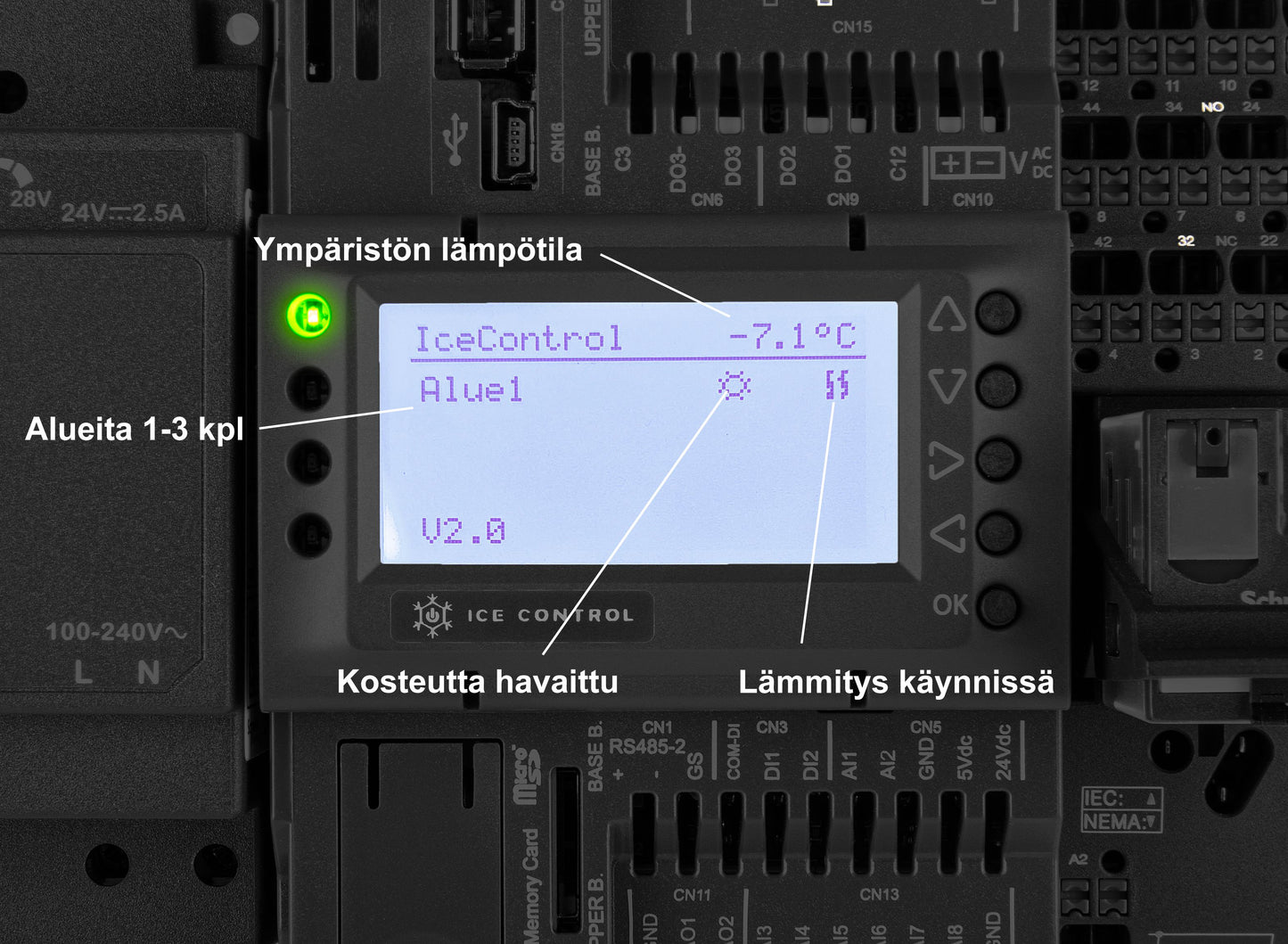 IceControl sulanapidon logiikkajärjestelmä Kuva - 6