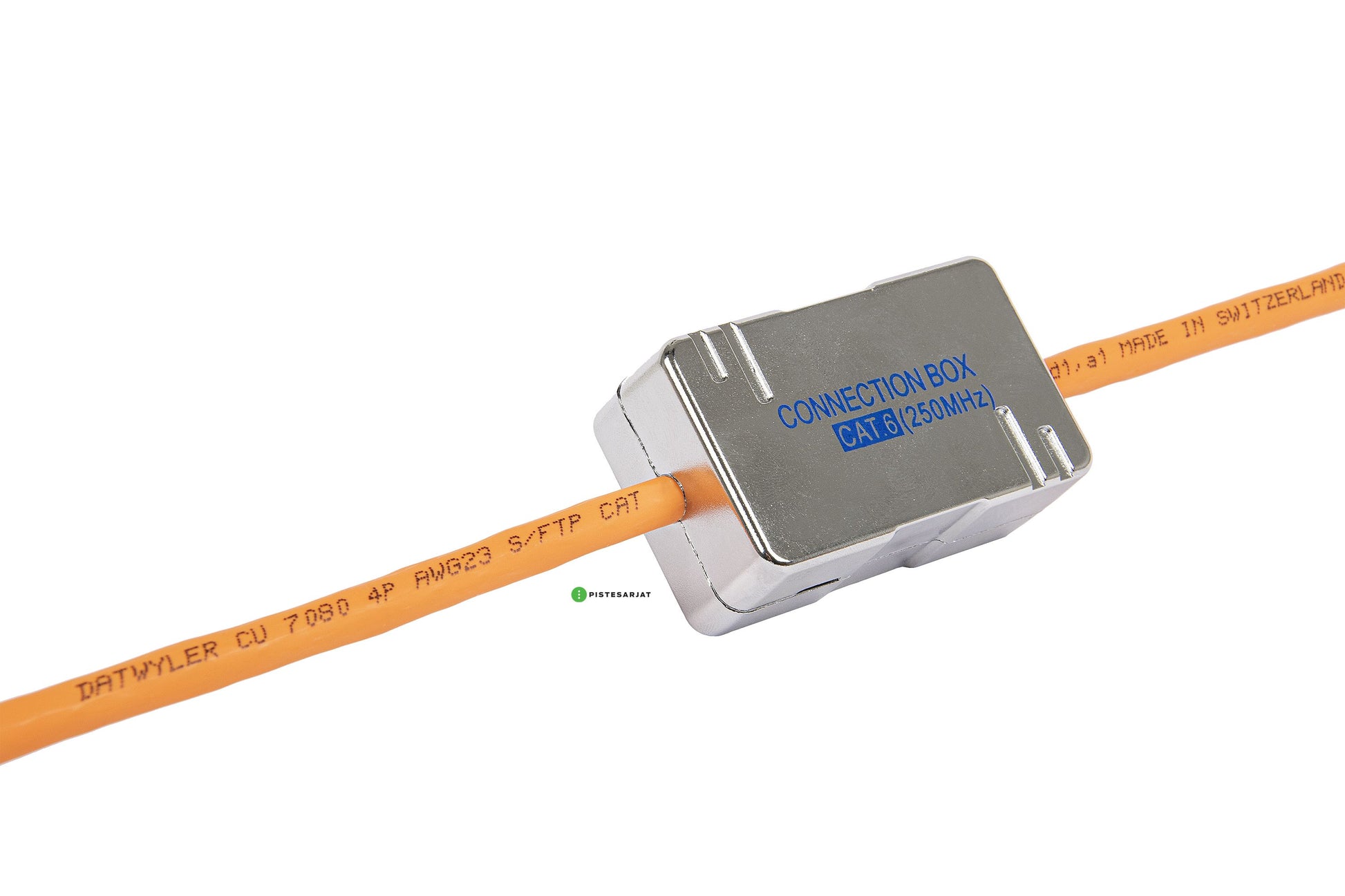 Liitin-Cat6, kaapelijatko Cable connector Cat6 LSA Kuva - 2